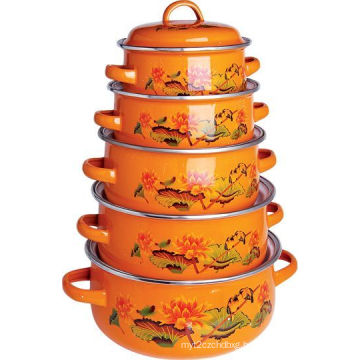 Enamelware/ 5PCS Casserole Set 675ED